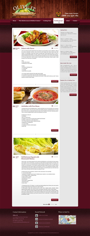 Web Design by AriefK for this project | Design: #672372