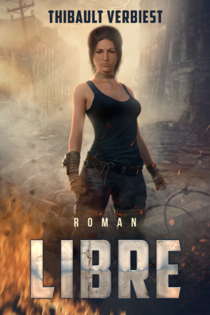 Free, the story of a cursed lawyer (Anna) fighting an almighty Corporation  | Diseño de portada de libro por dienel96