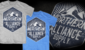 Outdoor Sports Apparel Company (Northern Alliance Supply) | T-Shirt-Design von Mayonpx