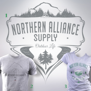 T-shirt Design by Light Hand Design