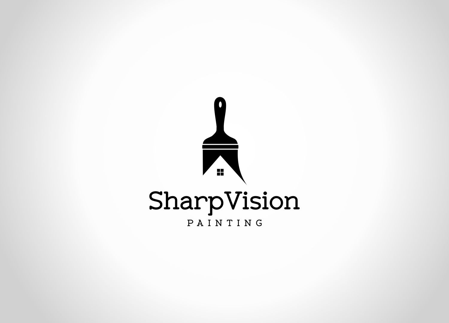 Logo Design by xygo_bg for Sharp Vision Painting | Design #18705812