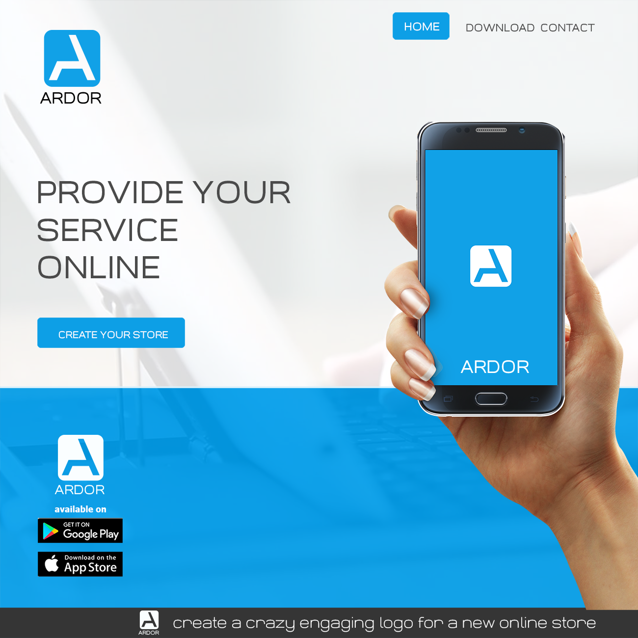 Logo Design by Graphisc Studio for Ardor | Design #18871253