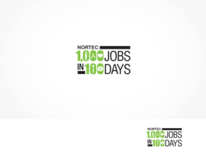 1000 JOBS IN 100 DAYS | Logo-Design von ArtTank