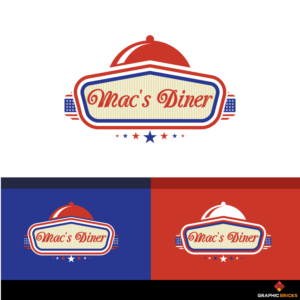 Mac's Diner | Logo Design by Graphic Bricks