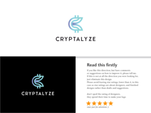 Cryptalyze.net or Cryptalyze | Logo Design by Atvento Graphics