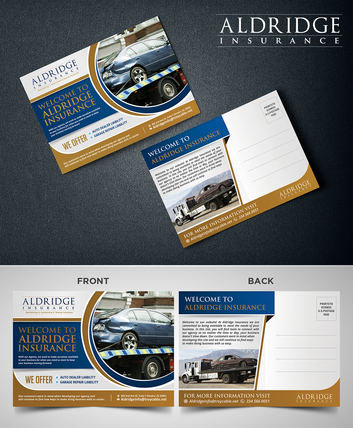 Postcard Design by SAI DESIGNS for Chase Aldridge | Design #18742707