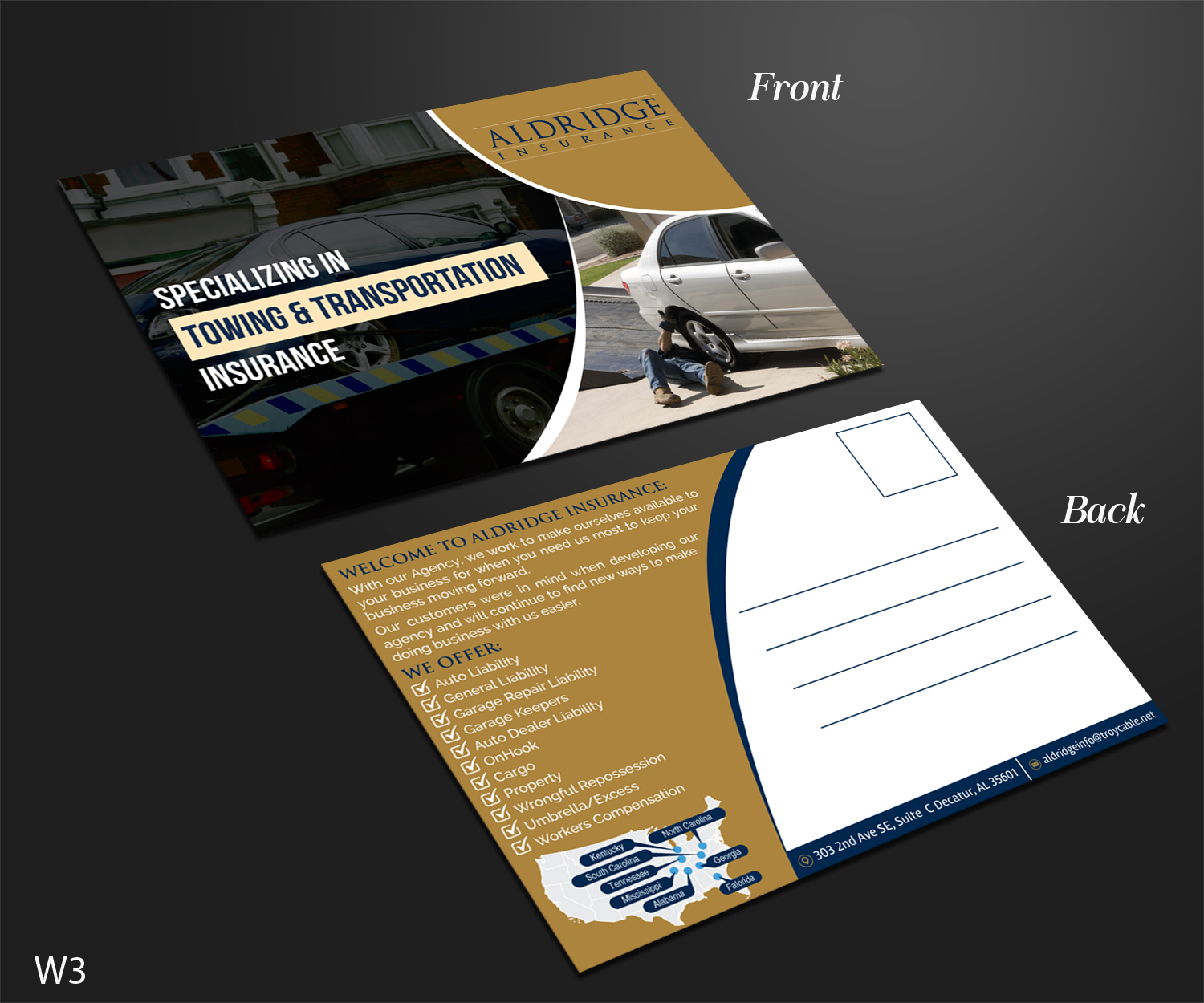 Postcard Design by Designanddevelopment for Chase Aldridge | Design: #18759267