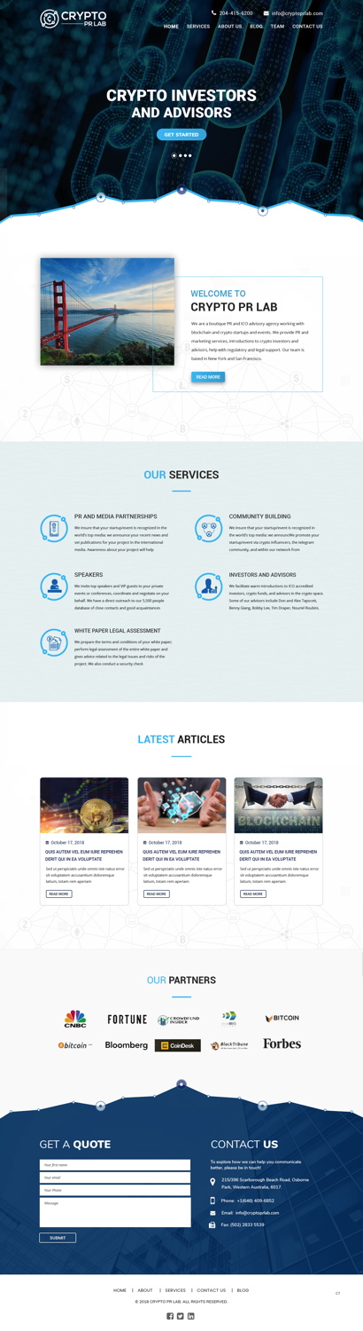 Wordpress Design by pb for this project | Design #18724033