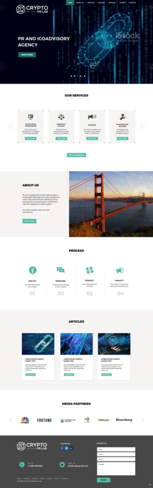 Wordpress Design by pb for this project | Design: #18724042