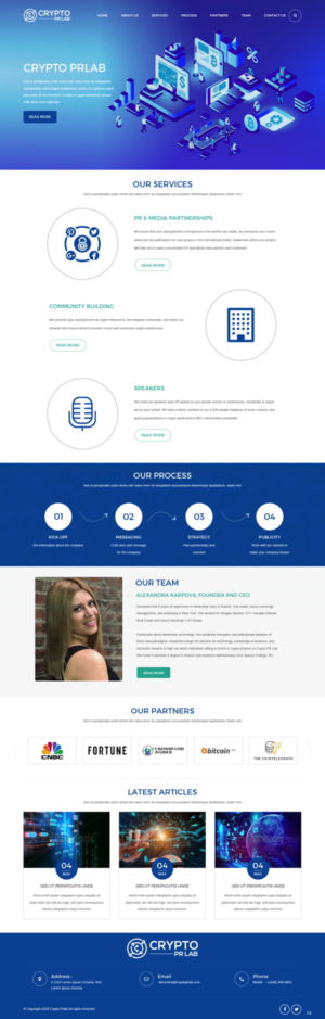Wordpress Design by pb for this project | Design: #18734896