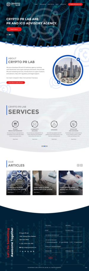 Wordpress Design by pb for this project | Design: #18755389