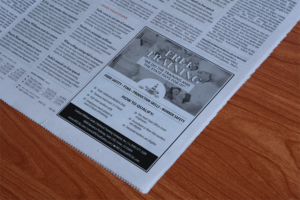 Food Safety 1-California workers only | Flyer Design by Alexandar
