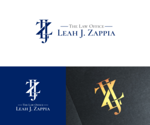 The Law Office of Leah J. Zappia | Logo Design by VGB