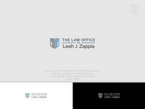 The Law Office of Leah J. Zappia | Logo Design by Kejo87