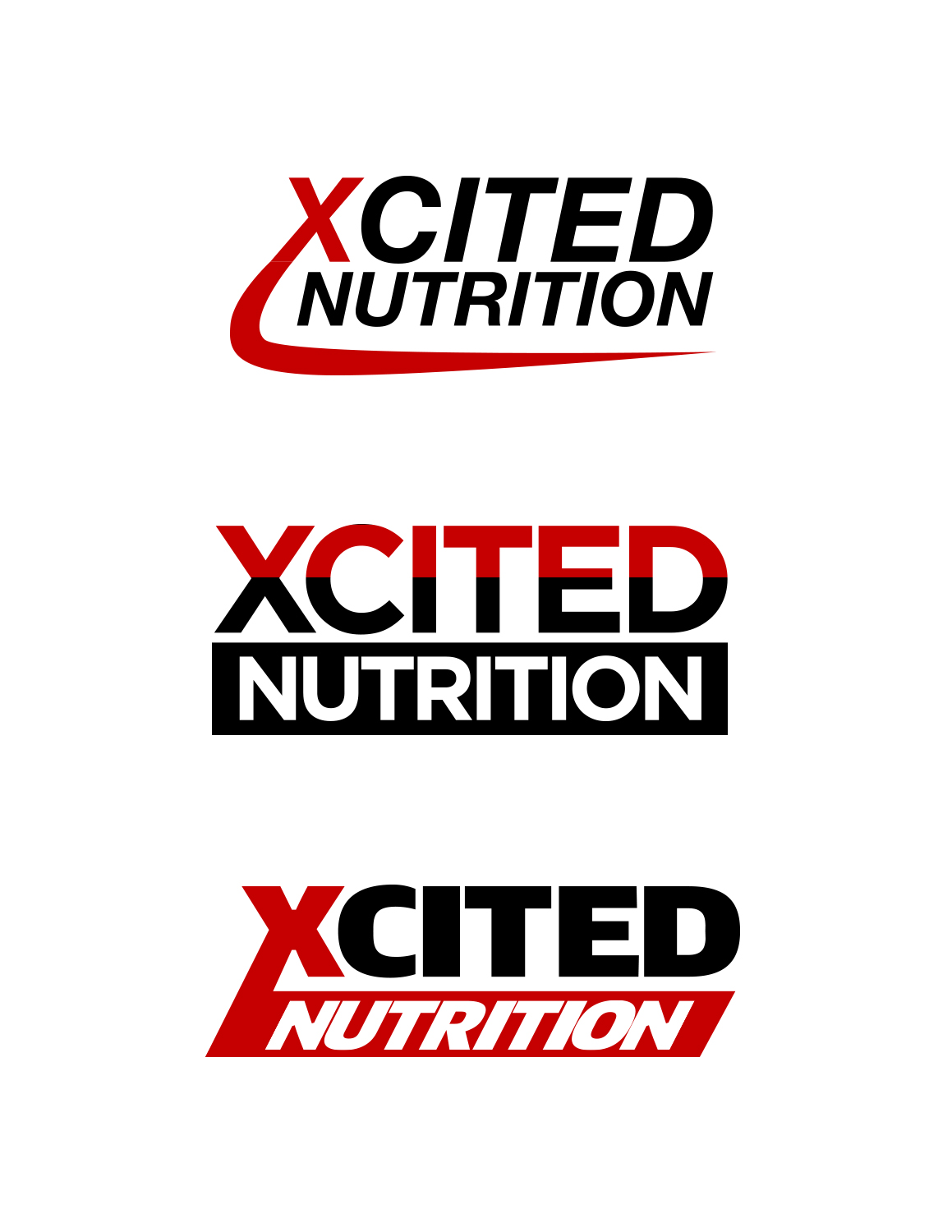 Logo Design by Club Flyer Studios for Xcited Nutrition | Design #18740021