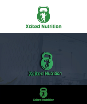 Logo Design by Isnah Logo for Xcited Nutrition | Design: #18718331