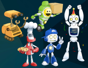 Cast of 5 characters for kids app | Graphic Design by kaiser77