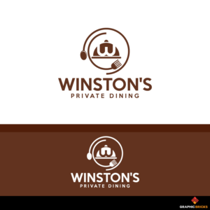 WINSTON'S PRIVATE DINING.  | Diseño de Logo por Graphic Bricks
