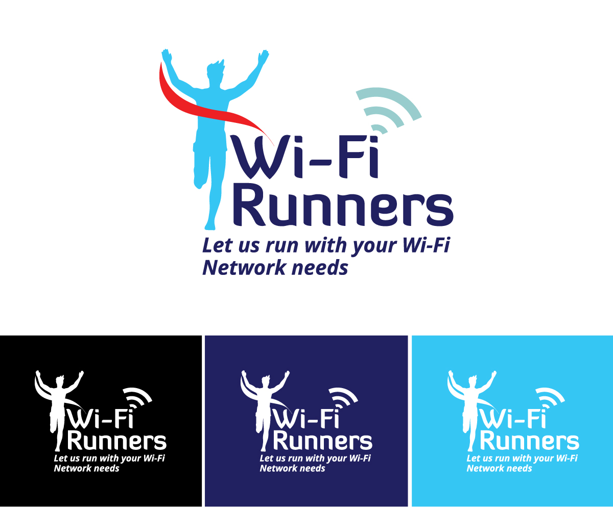 Logo Design by CreativeTrick for Wi-Fi Runners | Design #2860538