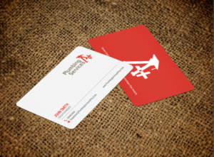 Business Card Design by chandrayaan.creative for plumbing services A+ | Design: #18739803