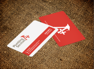 Business Card Design by chandrayaan.creative for plumbing services A+ | Design: #18739833