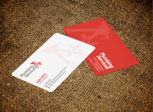 Business Card Design by chandrayaan.creative for plumbing services A+ | Design: #18739836