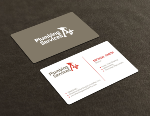 Business Card Design by Tripti Ranjan Gain for plumbing services A+ | Design: #18729984