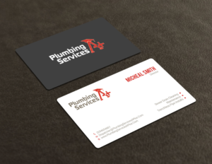Business Card Design by Tripti Ranjan Gain for plumbing services A+ | Design: #18729989