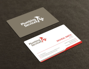 Business Card Design by Tripti Ranjan Gain for plumbing services A+ | Design: #18729991