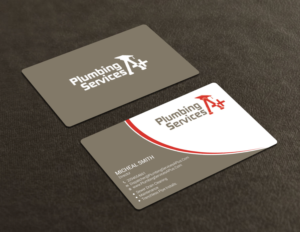 Business Card Design by Tripti Ranjan Gain for plumbing services A+ | Design: #18730001
