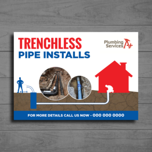 Diseño de Flyer por debdesign para plumbing services A+ | Diseño: #18741414