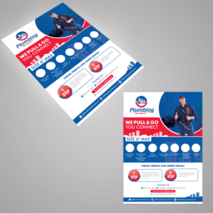 flyer for a plumbing company in california | Flyer-Design von TuktukiShree