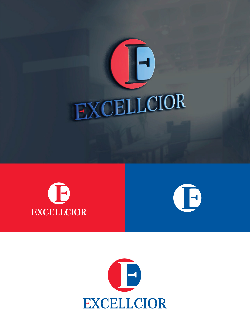 Logo Design by ecorokerz for Excellcior, LLC | Design #18721227