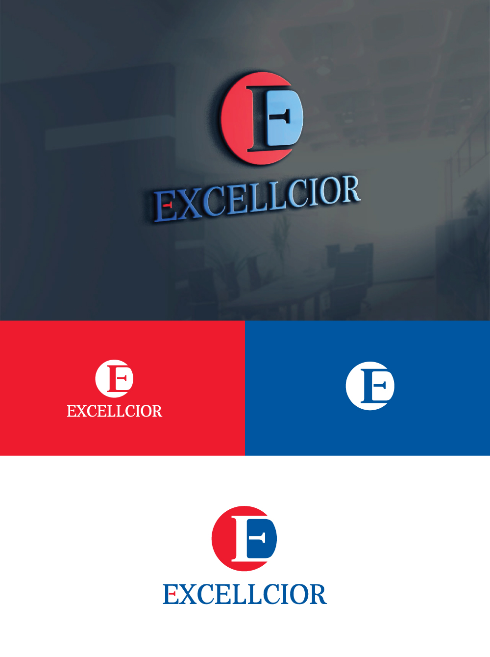 Logo Design by ecorokerz for Excellcior, LLC | Design #18727877