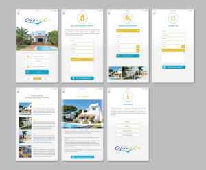 Real State Agency App | App Design by alex989