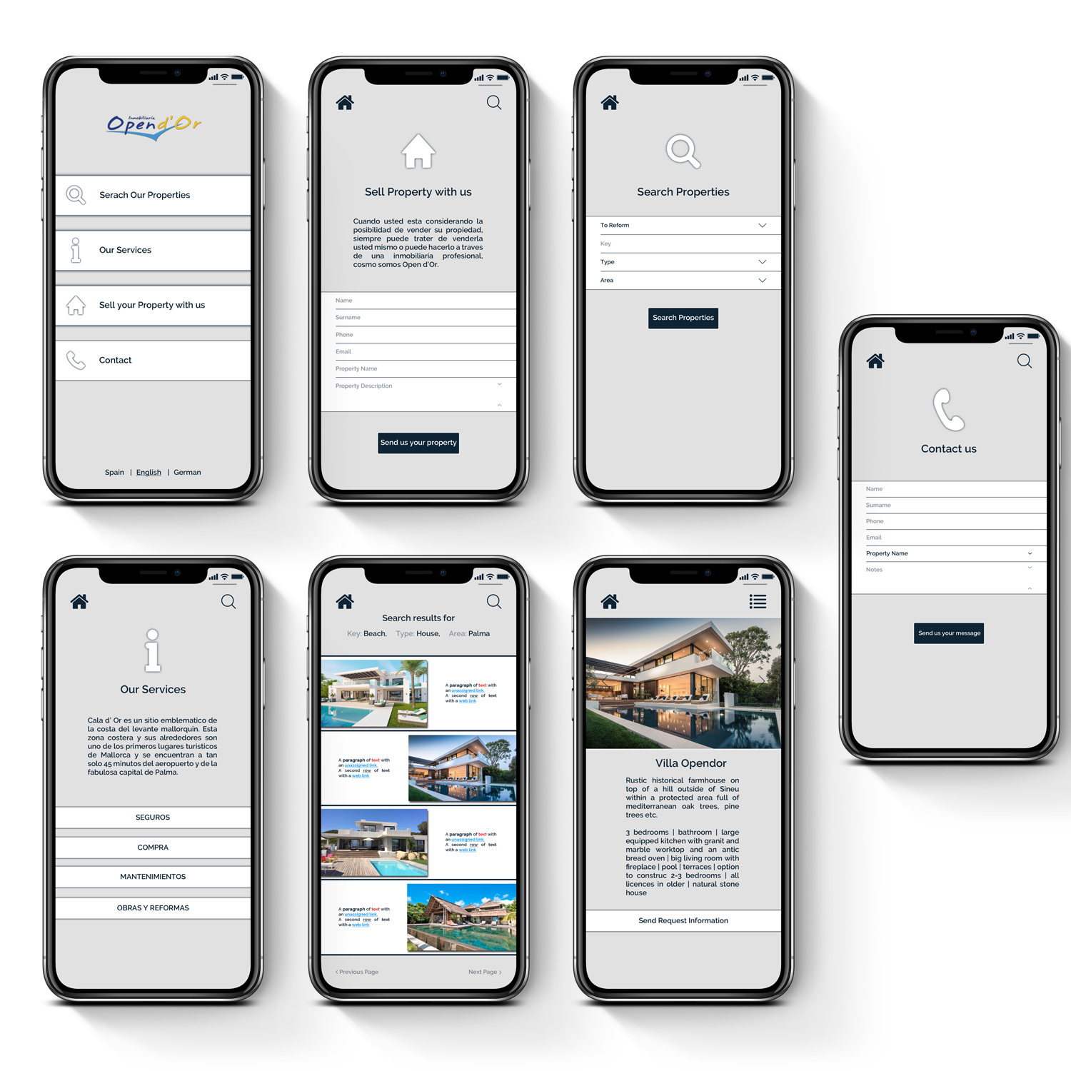 App Design by andy 12 for HOMOTEC SERVICIOS INFORMATICOS SL | Design #18745839