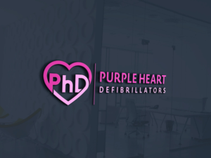 Diseño de Logo por Eric 15 para Purple Heart Defibrillators | Diseño: #18883999