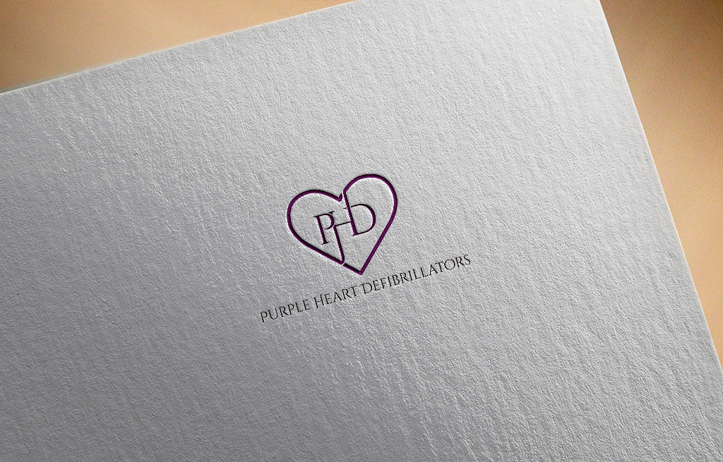 Diseño de Logo por Rosaleen para Purple Heart Defibrillators | Diseño #18894264