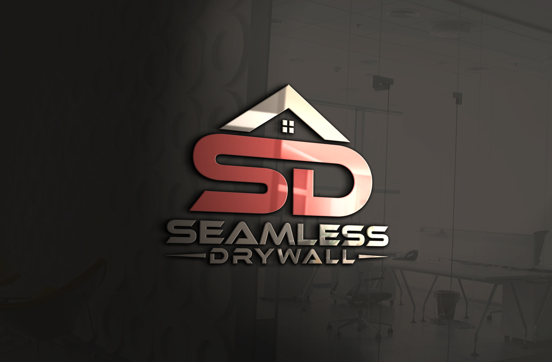 Logo Design by GLDesigns for Seamless Drywall | Design #18844324