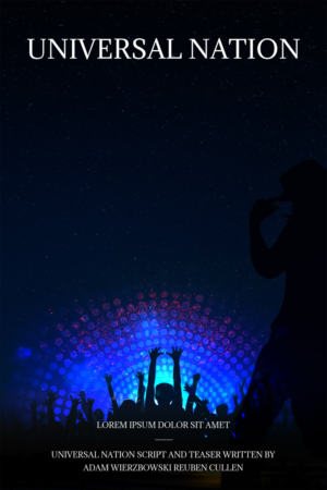 Universal Nation Short Movie Poster | Poster-Design von AVROM