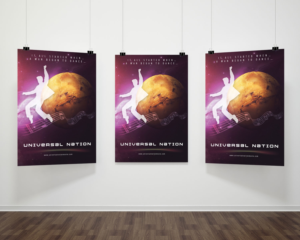 Universal Nation Short Movie Poster | Poster-Design von - SWING -