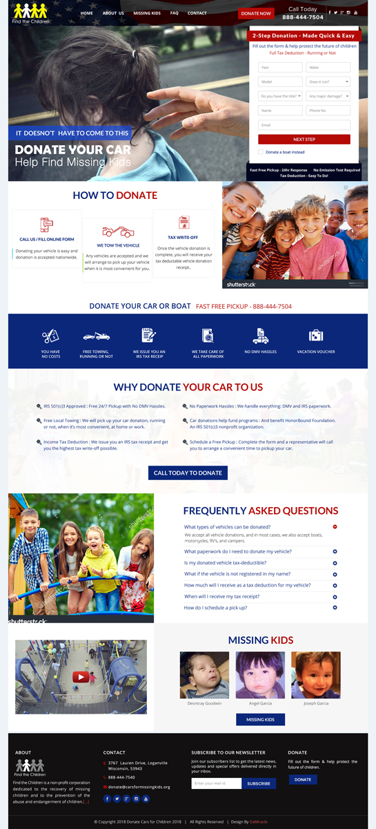 Web Design by Da Miracle for this project | Design #18759742