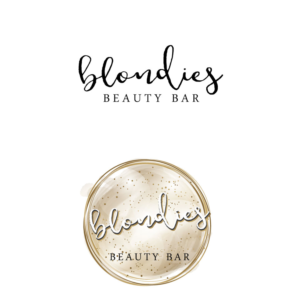 Blondies Beauty Bar | Diseño de Logo por designstarla