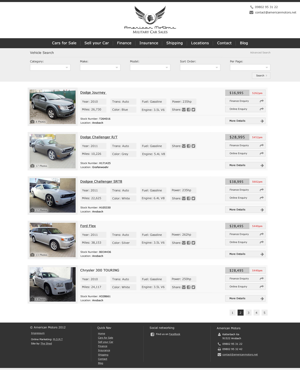 Diseño Web por JG Williams para este proyecto | Diseño #2857944