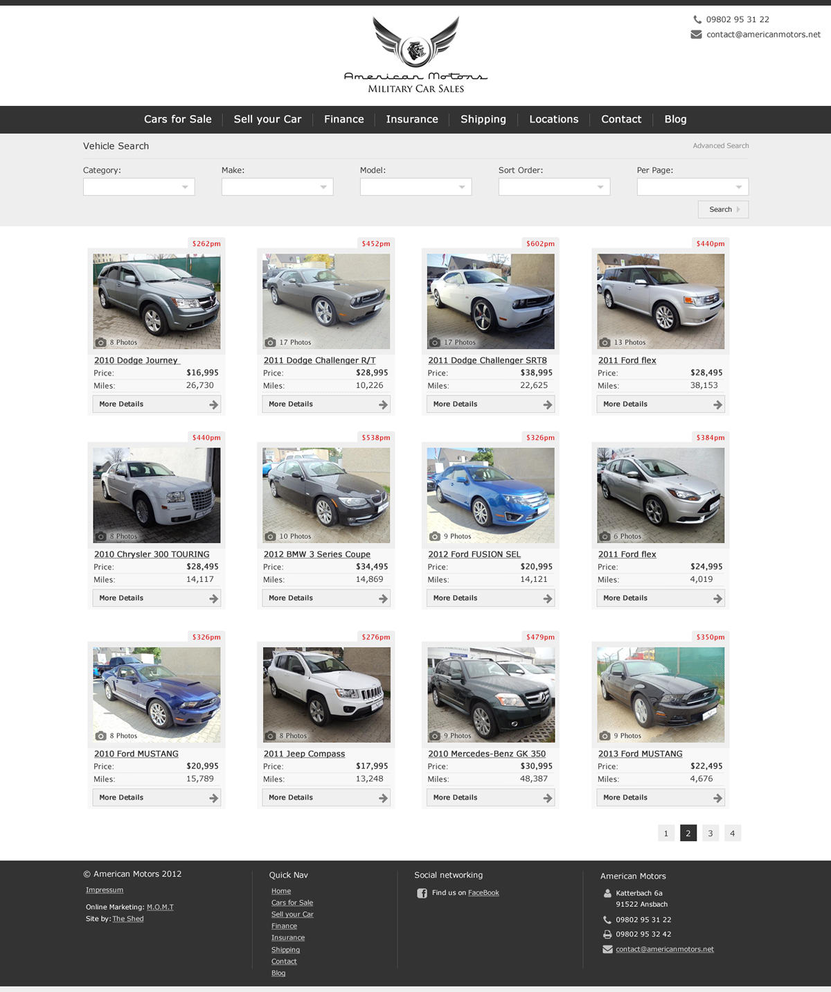 Diseño Web por JG Williams para este proyecto | Diseño #2864846