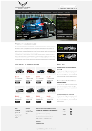 Web Design by pb for this project | Design: #2833333