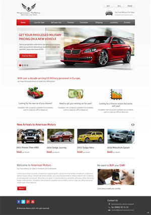 Web Design by pb for this project | Design: #2833356
