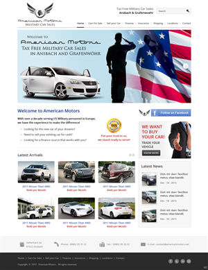 Web Design by pb for this project | Design: #2833361
