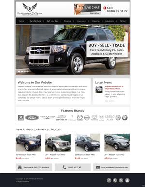 Web Design by pb for this project | Design: #2842818