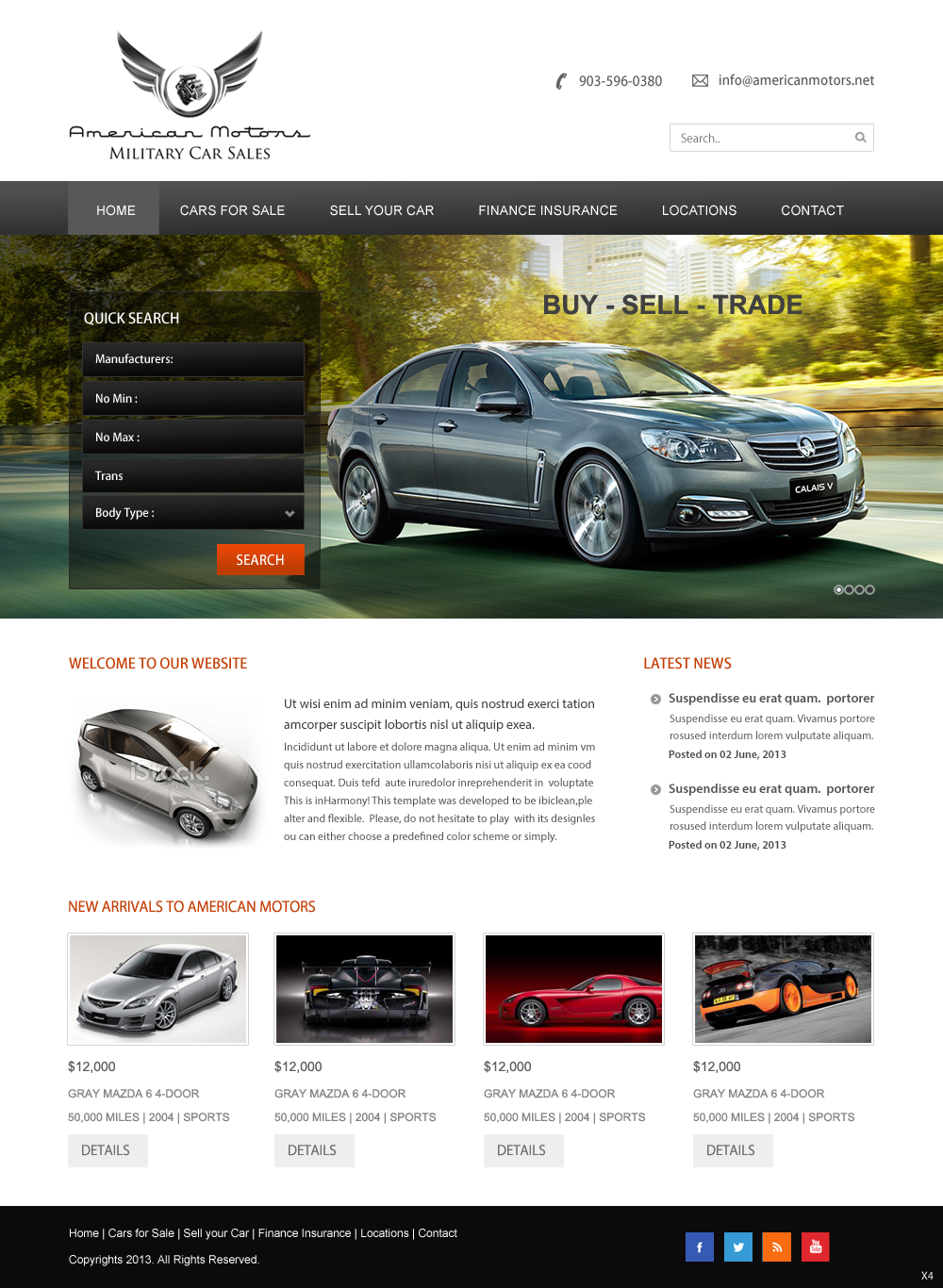 Web Design by pb for this project | Design #2842821